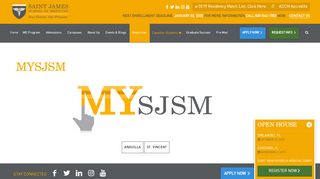 
                            8. MySJSM | Student Portal | Saint James School of Medicine