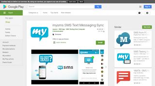 
                            4. mysms SMS Text Messaging Sync - Apps on Google Play