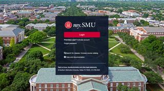 
                            2. My.SMU Login Page