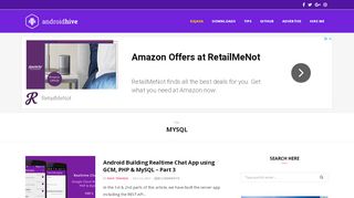 
                            2. MySQL Archives - AndroidHive