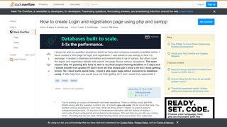 
                            5. mysql - How to create Login and registration page using ...