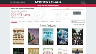 
                            5. Mystery Guild Book Club