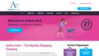 
                            8. Mystery Shopping | Amber Arch