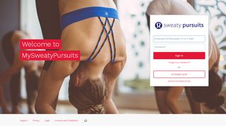 
                            8. mySweatyPursuits - Welcome