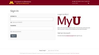 
                            4. MyU - University of Minnesota Twin Cities