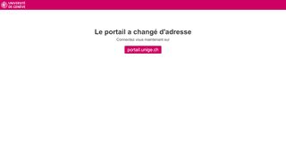 
                            10. my.unige.ch - Le portail a changé d'adresse