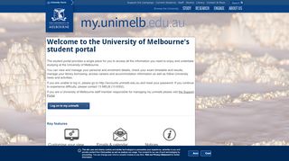 
                            8. My.unimelb student portal - The University of Melbourne