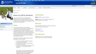 
                            9. my.UQ Portal - Students - University of Queensland