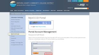 
                            9. MyVCCCD Portal | Ventura County Community College District