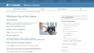
                            2. MyVue - Medical Center - University of Virginia