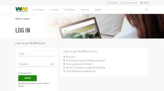 
                            10. MyWM Login | Waste Management