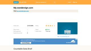 
                            4. My.wondersign.com: Login
