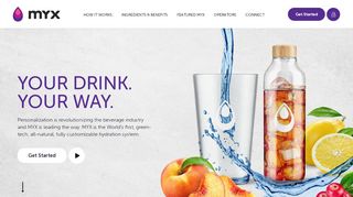 
                            7. MYX Drinks | Your Drink. Your Way.