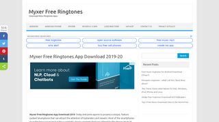 
                            9. Myxer Free Ringtones App Download 2019-20