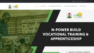 
                            6. N-Power - Empowering Nigerian Youths for Prosperity.