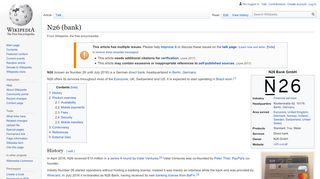 
                            10. N26 (bank) - Wikipedia