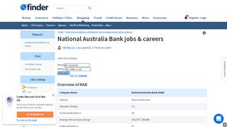
                            3. NAB Jobs, Employment, Careers & Recruitment | finder.com.au
