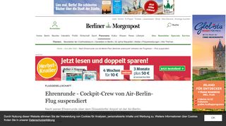 
                            5. Nach Ehrenrunde von Air-Berlin-Pilot: Behörde untersucht ...