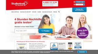 
                            8. Nachhilfe · Professionell & Individuell - Studienkreis.de