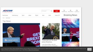 
                            3. Nachrichten und aktuelle News bei Arcor.de - Arcor.de