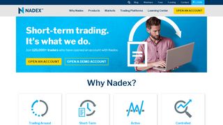 
                            2. Nadex: Binary Options | Online Trading platform on Forex, Indices ...