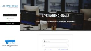 
                            7. Nadex Signals – Login | NDP Nadex Signals