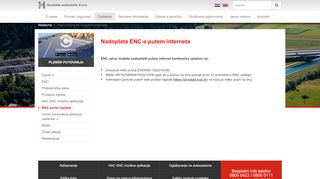 
                            4. Nadoplata ENC-a putem interneta | HAC.hr