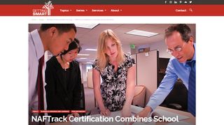 
                            5. NAFTrack Certification Combines School and Work