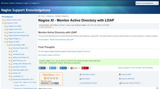 
                            7. Nagios XI - Monitor Active Directory with LDAP