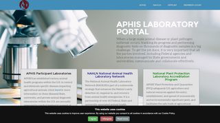 
                            1. NAHLN: APHIS Laboratory Portal