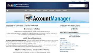 
                            9. NAIC/NIPR Account Manager