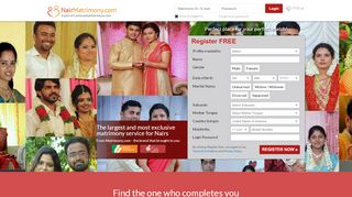 
                            10. Nair Matrimony - The No. 1 Matrimony Site for Nairs ...