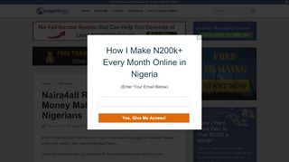 
                            5. Naira4all Review 2019: Warning!!! Don't Invest N3,000 Yet ...