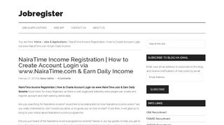 
                            9. NairaTime Income Registration | How to Create Account Login via ...
