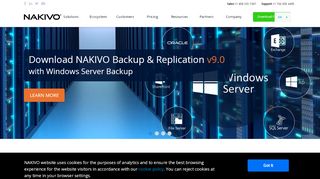 
                            10. Nakivo - VM Backup | VMware Backup | Hyper-V Backup