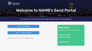 
                            3. NAMB's Send Portal