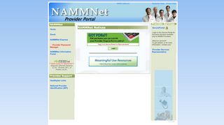 
                            1. NAMM California - Provider Portal