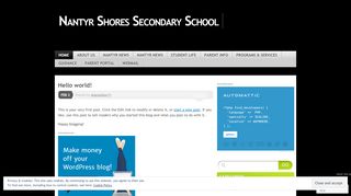 
                            5. Nantyr Shores Secondary School