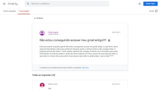 
                            5. Não estou conseguindo acessar meu gmail …