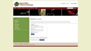 
                            9. Napa Valley Winery Exchange - Members - Login