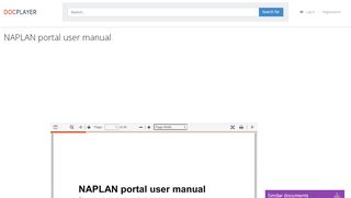 
                            9. NAPLAN portal user manual - PDF - DocPlayer.net