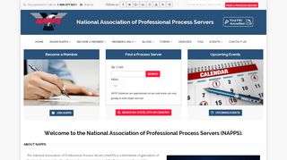 
                            1. NAPPS: National Association of Professional Process Servers