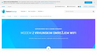 
                            8. Napredni modem FRITZ!Box z vrhunskim WiFi-jem - telekom.si