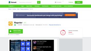 
                            6. Napster Download para Windows em Português Grátis
