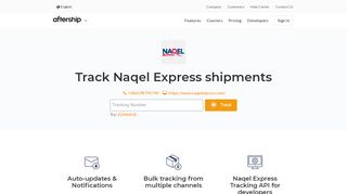 
                            6. Naqel Express Tracking - AfterShip