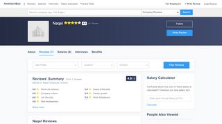 
                            9. Naqel Reviews by Employees | AmbitionBox (Naukri.com)