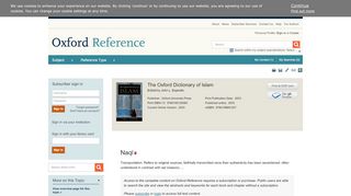 
                            3. Naql - Oxford Reference