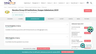 
                            9. Naraina Group Of Institutions, Kanpur Admission 2019 ...