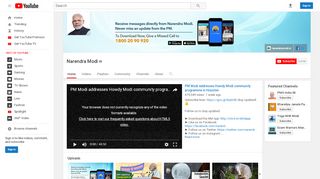 
                            7. Narendra Modi - YouTube