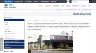 
                            6. Narmad Central Library - Surat Municipal Corporation